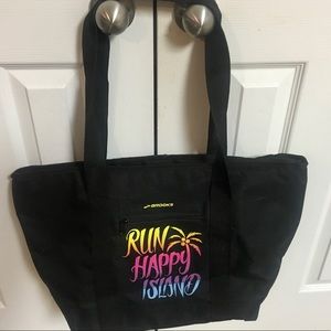 Brand new tote: Brooks “Run Happy Island”